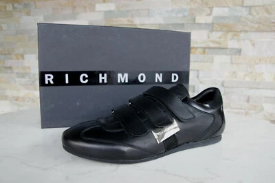 RICHMOND EU 46 Sneakers Sneaker Schnürschuhe Schuhe schwarz neu ehem UVP 279€ - Bild 1 von 4