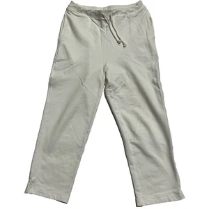 Vintage Sport Savvy Women White Natural Stretch Sweatpants Small - Picture 1 of 5