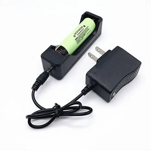 Flashlight Battery Charger Charging Cradle Dock Base Box for Lithium Battery - Picture 1 of 4