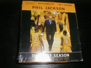 Phil Jackson The Last Season SEALED 7 CD Set Unabridged Read by Stephen Hoye - Picture 1 of 4