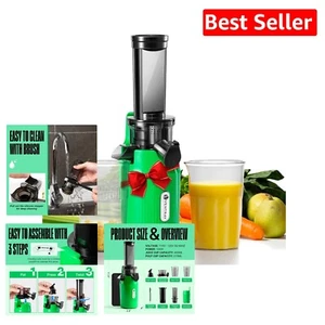 Effortless Cleaning Mini Juicer - Perfect for Personal and Office Use - Green - Picture 1 of 10