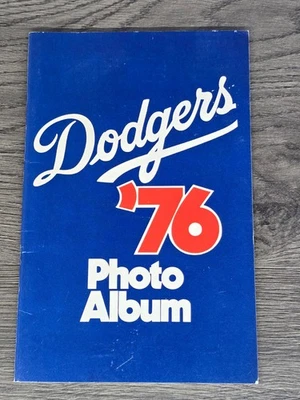 Los Angeles Dodgers 1976 Baseball Photo Album Tommy Lasorda & Steve Garvey  - Image 1 of 2