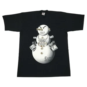 Vintage Young Jeezy Trap Or Die Shirt 2XL XXL Rap Tee Black I Got That Snow Man - Picture 1 of 5