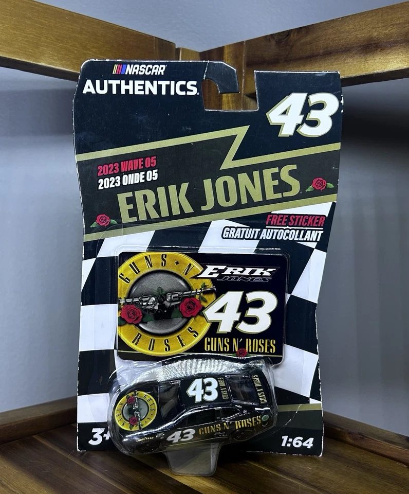 2023 Wave 5 NASCAR 正品 Eric Jones #43 Guns N' Roses 1: 64 — 第 1/1 张图片