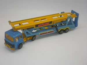 Camion Renault Trans Auto - Majorette 1/60 - France - Foto 1 di 6