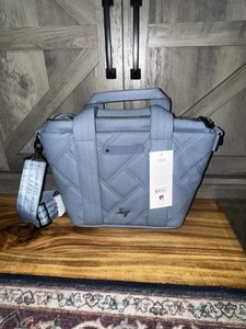 Lug Dory Matte Luxe Cobalt Blue Tote Satchel Crossbody Shoulder Bag New - Picture 1 of 6