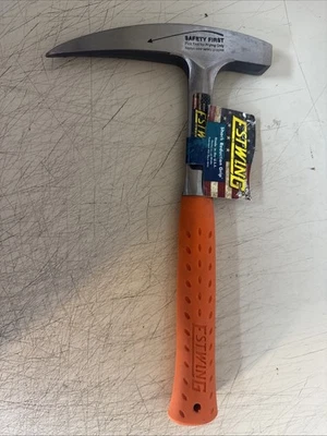Selección de roca ESTWING 22 OZ con agarre naranja de reducción de choque EO-22P Foto 1 de 4