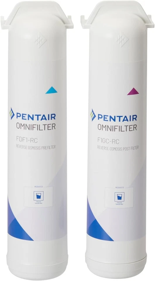 Pentair Undersink 3-Stage Reverse Osmosis Water Filter Cartridge (2 Pack) - Image 1 of 1