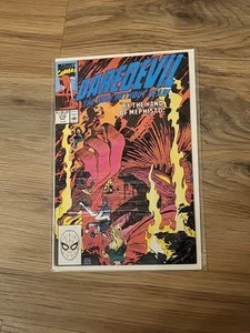 Daredevil #279 Marvel Comics 1990 vs. BLACKHEART & MEPHISTO HTF OOP RARO CLASSICO - Foto 1 di 9