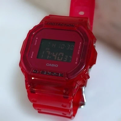 Casio G SHOCK DW5600SB Reloj Esqueleto Digital Retroiluminación Resistente al Agua Foto 1 de 4