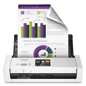 Brother ADS-1800W Sheetfed Scanner - 600 dpi Optical - White (ADS1800W) - Picture 1 of 8