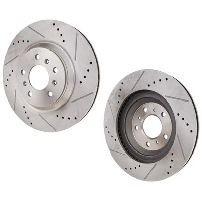 Front Brake Disc Rotors for Chevy Sedan Chevrolet Impala Limited Cadillac DTS - Image 1 of 4