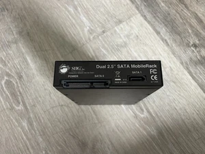 SIIG  Dual 2.5” SATA MobileRack  02-1242A - Picture 1 of 3