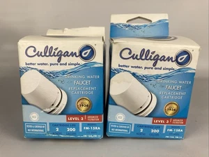 Culligan FM-15RA Faucet Mount Replacement Filter Cartridge 2-Pack Drinking Water - Picture 1 of 5