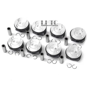 8x Engine Pistons & Rings Set for Audi RS6 SQ7 Bentley C8 S8 SQ7 D5 4.0 TFSI V8 - Picture 1 of 5