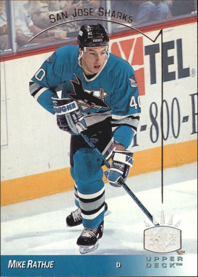 1993-94 Upper Deck SP Inserts #147 Mike Rathje - HKY - Image 1 of 2