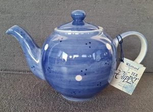 Whittards Tea Clipper Teekanne blau mit Fleckmuster - Bild 1 von 22