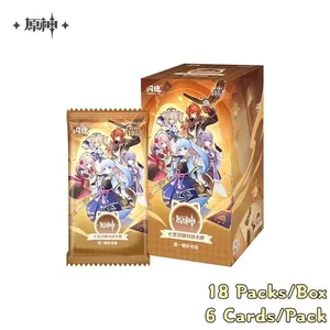 EN STOCK Tarjeta de juego de anime Genshin Impact TCG caja de refuerzo china Shiningsoul - Imagen 1 de 1