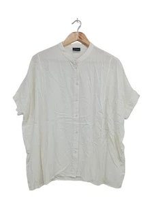 VILA Blusa Camisa Mujeres Blusa Talla EU 38 blanco look casual - Imagen 1 de 5