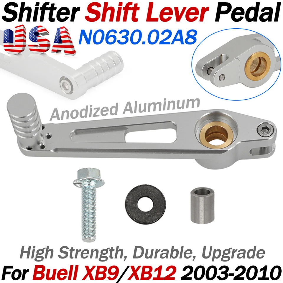 Para Buell XB9 XB12 2003-2010 Palanca de cambios personalizada Pedal Reemplazo N0630.02A8 Foto 1 de 4