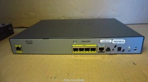 Routeur ISR à service intégré Cisco 881-SEC-K9 V01 4 ports 10/100 LAN EXCLU PSU - Photo 1/5