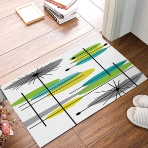 Door Mats Kitchen Floor Rugs Bath Entryway Indoor Bathroom Mats Absorbent Decor - Picture 1 of 7