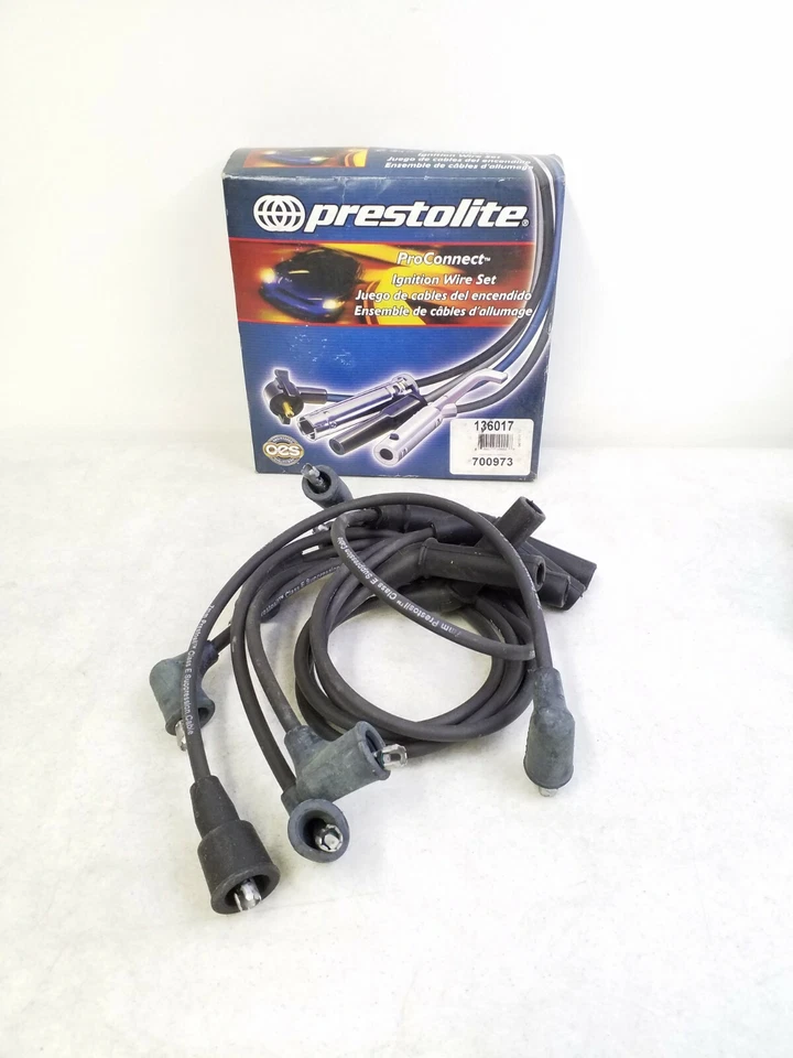 136017 Prestolite 700973 Pro Connect Ignition Wire Set R-16 Black  - Image 1 of 1