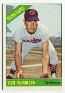 1966 Topps #401 Ken McMullen Washington Senators - Semi-Hi# - Picture 1 of 2