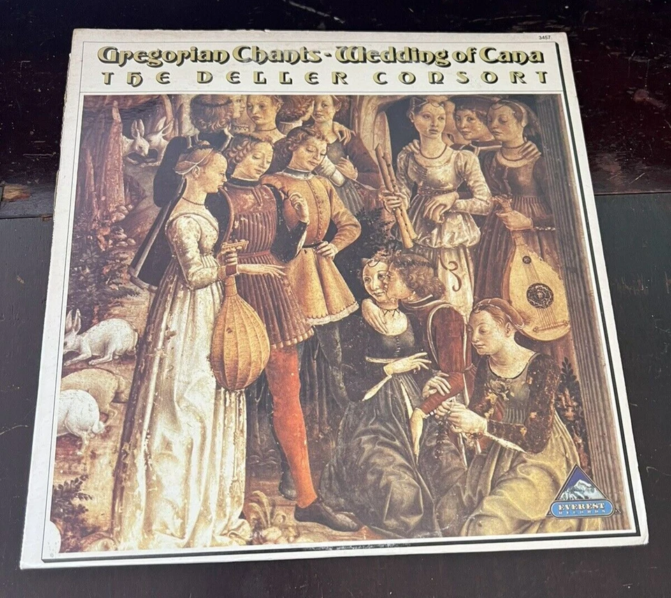 АЛЬБОМ ЗАПИСЕЙ DELLER CONSORT GREGORIAN CHANTS СВАДЬБА КАНЫ SDBR 3457 - Изображение 1 из 4