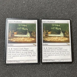 Liar's Pendulum Magic The Gathering Mtg Artifact Mirrodin Card 2 - Picture 1 of 6