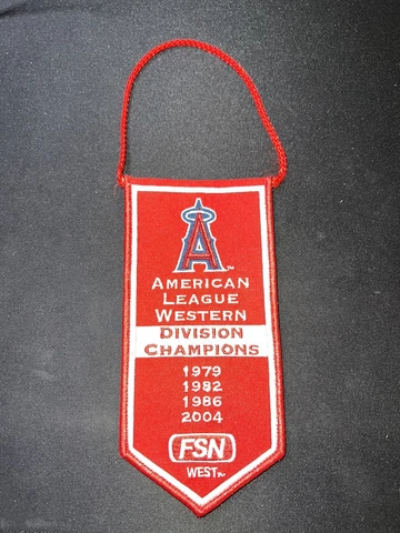 Anaheim Angels MLB American League West Division Champions Mini-Flag Banner Cover