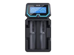 XTAR Nuevo X2 Cargador de Batería LCD Carga CA y USB - Imagen 1 de 10