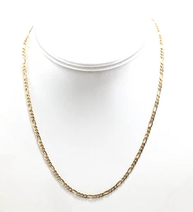 Collar de cadena de oro de 18 quilates, 16" de largo - Imagen 1 de 5