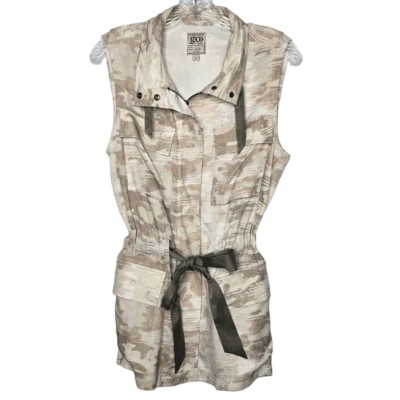 Жилет Go by GoSilk шелковый камуфляжный с принтом на молнии размер средний - Изображение 1 из 4