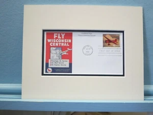 Das Vega Flugzeug & Ersttagsbrief eigener Briefmarke - Bild 1 von 1