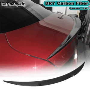 DRY Carbon Heckspoiler Kofferraum Spoiler Lippe Für Alfa Romeo Giulia 952 2015UP - Picture 1 of 11