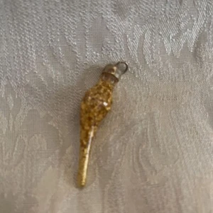 Ciondolo Cornicello Corno Diavolo Foglia Oro Unisex Buona Fortuna Gioielli Charm 2" - Foto 1 di 5