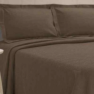 Paisley Bedspread & Pillow Shams Set, 100% Cotton Jacquard Matelasse Bedding - Picture 1 of 38