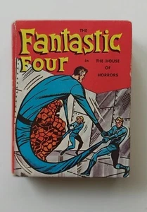 The FANTASTIC FOUR: The House of Horrors / 1968 / Big Little Book #19 HC / Fine+ - Picture 1 of 9