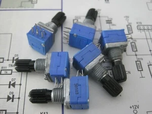VIMEX 3B503 Potenciómetro 50KBx2 10% 2Gang Molded 1pcs - Imagen 1 de 1