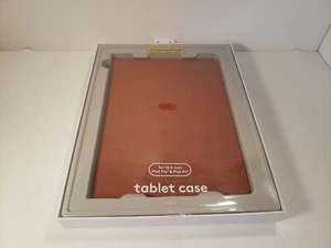 heyday Faux Suede Case for 10.5-inch iPads Tablet.  (Tan) any-angle Stand. - Picture 1 of 8