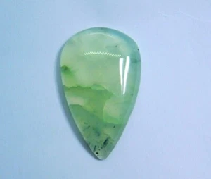 Bella Qualità Naturale Verde Prehnite Cabochon Pietra Preziosa Sciolta 47 Cts. ME-5713 - Foto 1 di 3
