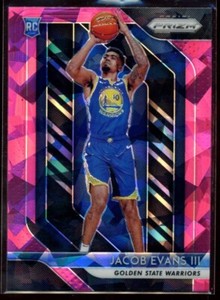 2018-19 Panini Prizm Pink Ice #212 Jacob Evans III