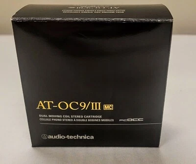 Audio Technica AT-OC9/III 0.4mV Low Output MC Cartridge, Turntable Japan NIB - Image 1 of 4