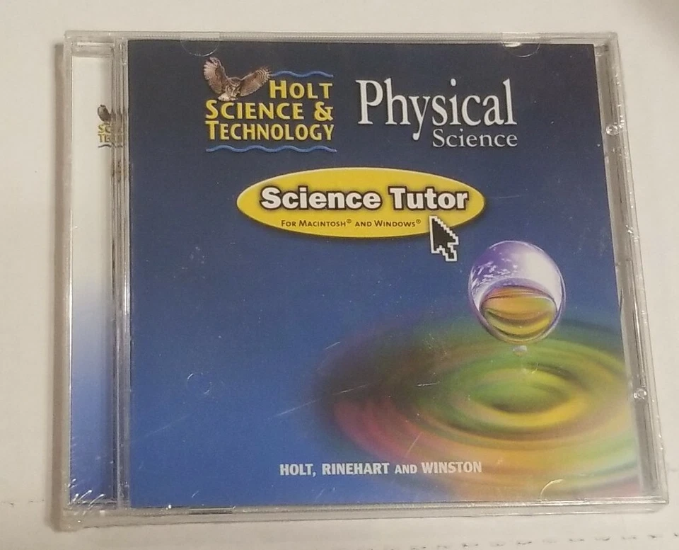 Holt Science and Technology : Physics: Holt Science Tutor by Rinehart and Winston Staff Holt (2001, Hardcover)