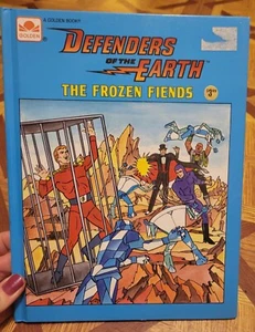 Defenders Of The Earth The Frozen Fiends P/O Golden Books (1986) Phantom Vintage - Imagen 1 de 3