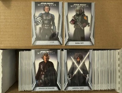 2021 Topps Star Wars Masterwork Complete Base Set 1-100 - Image 1 of 2