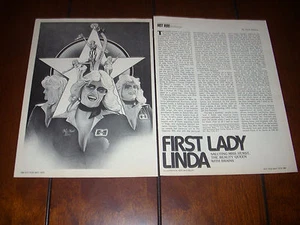 LINDA VAUGHN MISS HURST - ARTÍCULO ORIGINAL 1979 - Imagen 1 de 2