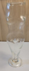 Vintage MCM Pressed Glass Exotic Venus Female Figure Pilsner Beer Glass 12oz