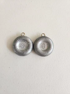 Sinkers de río redondos de 6 oz 20 piezas. - Imagen 1 de 1